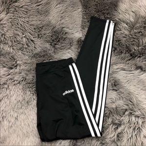 Adidas 3 Stripe Tight: Black (PM969)